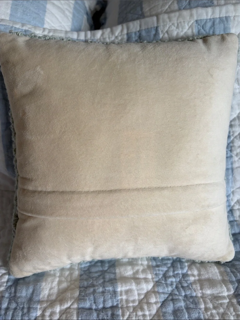 Seagull accent pillow